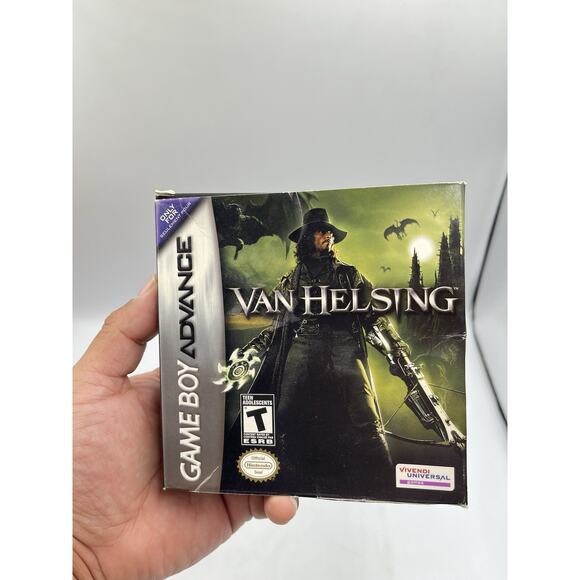 CIB With Poster! Van Helsing (Nintendo Game Boy Advance, 2004) - Picture 13 of 14